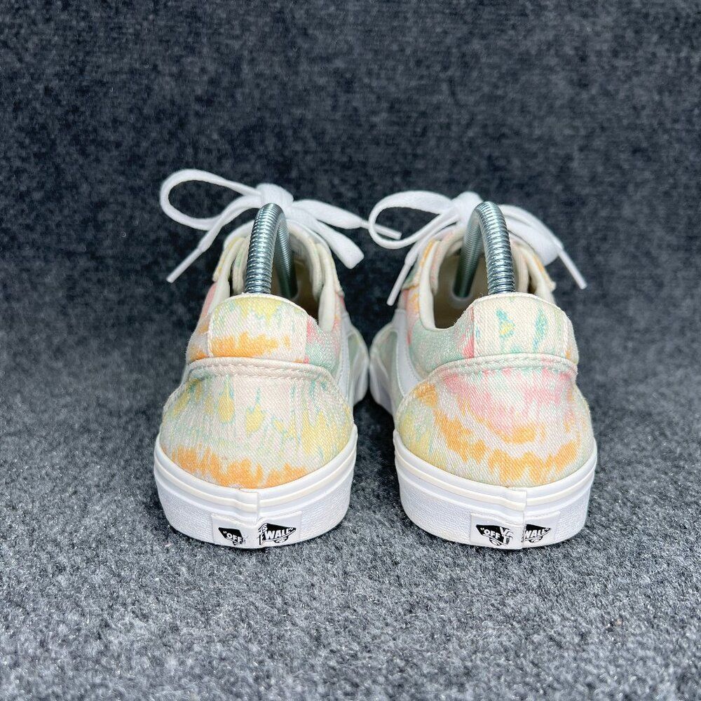 Vans Old Skool Shoes Women's Size 9 Tie Dye Low‎ Lace Up Retro Skate Sneakers - Picture 5 of 11